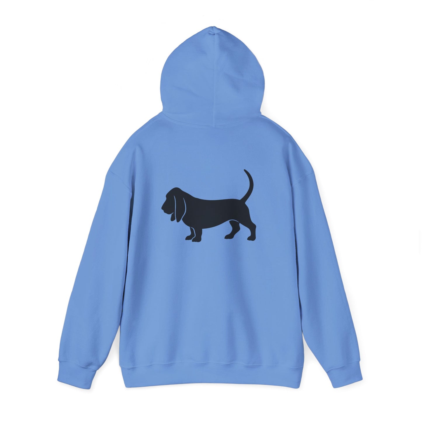 Basset Hound Silhouette Unisex Hoodie