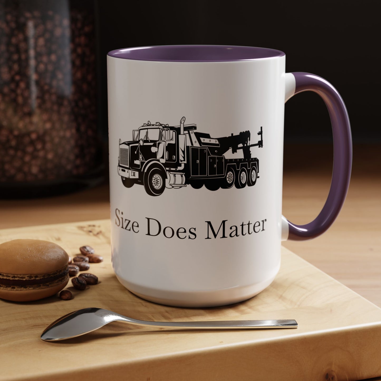 Size Does Matter 2-Tone Coffee Mug