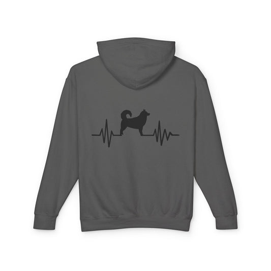 My Heart Beats For Malamutes Unisex Lightweight Hoodie