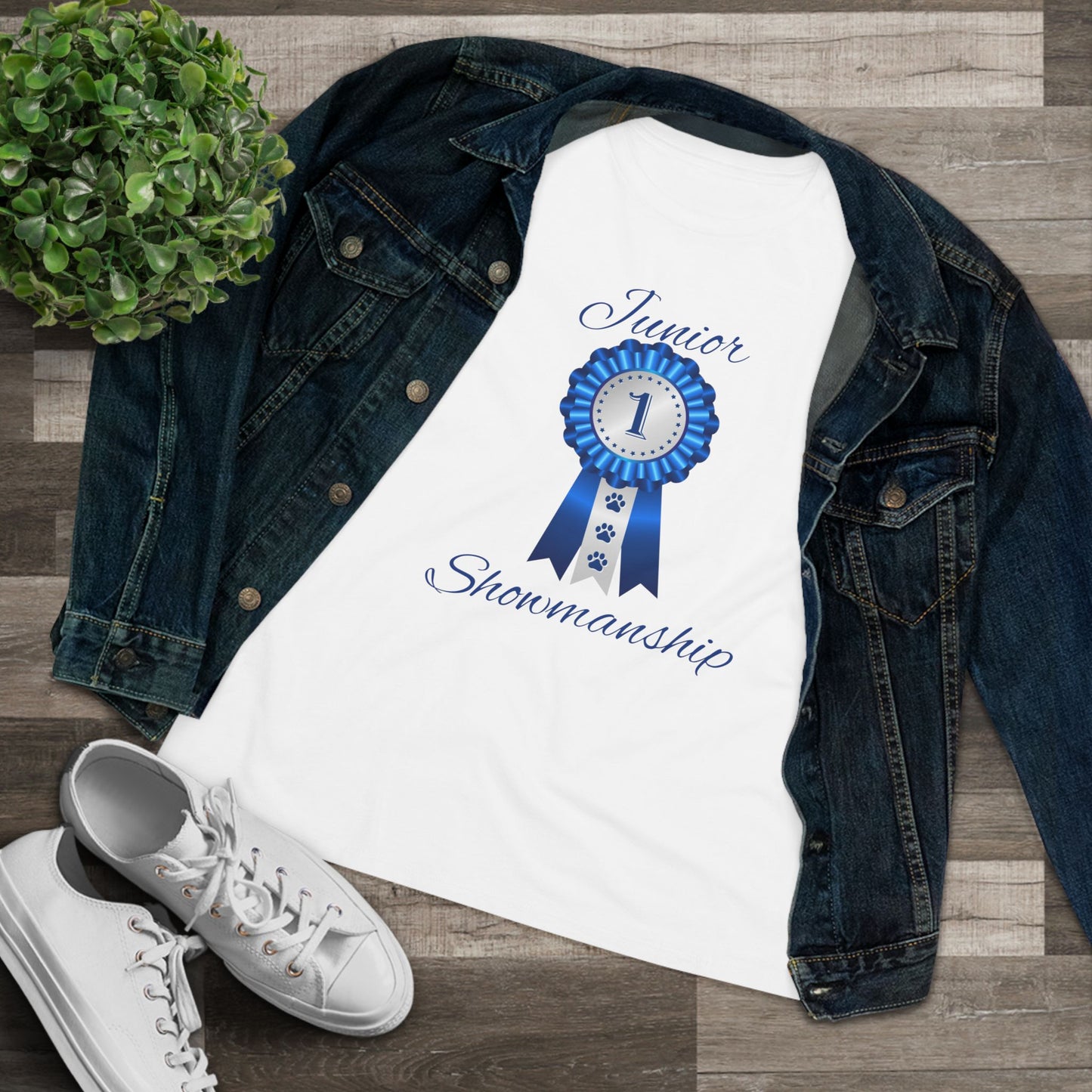 Junior Showmanship Women's Short Sleeve Crewneck Tee