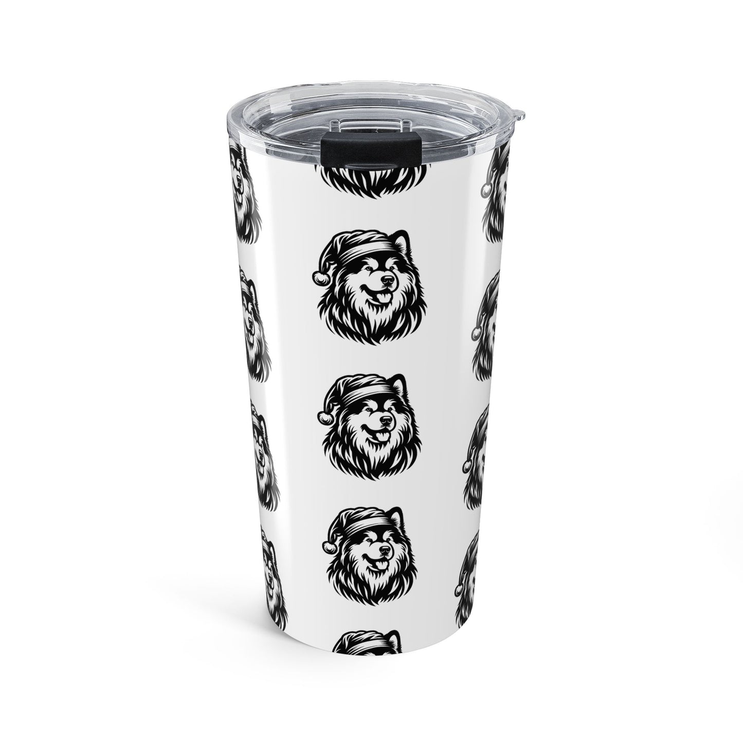 Santa Paws Malamute Tumbler