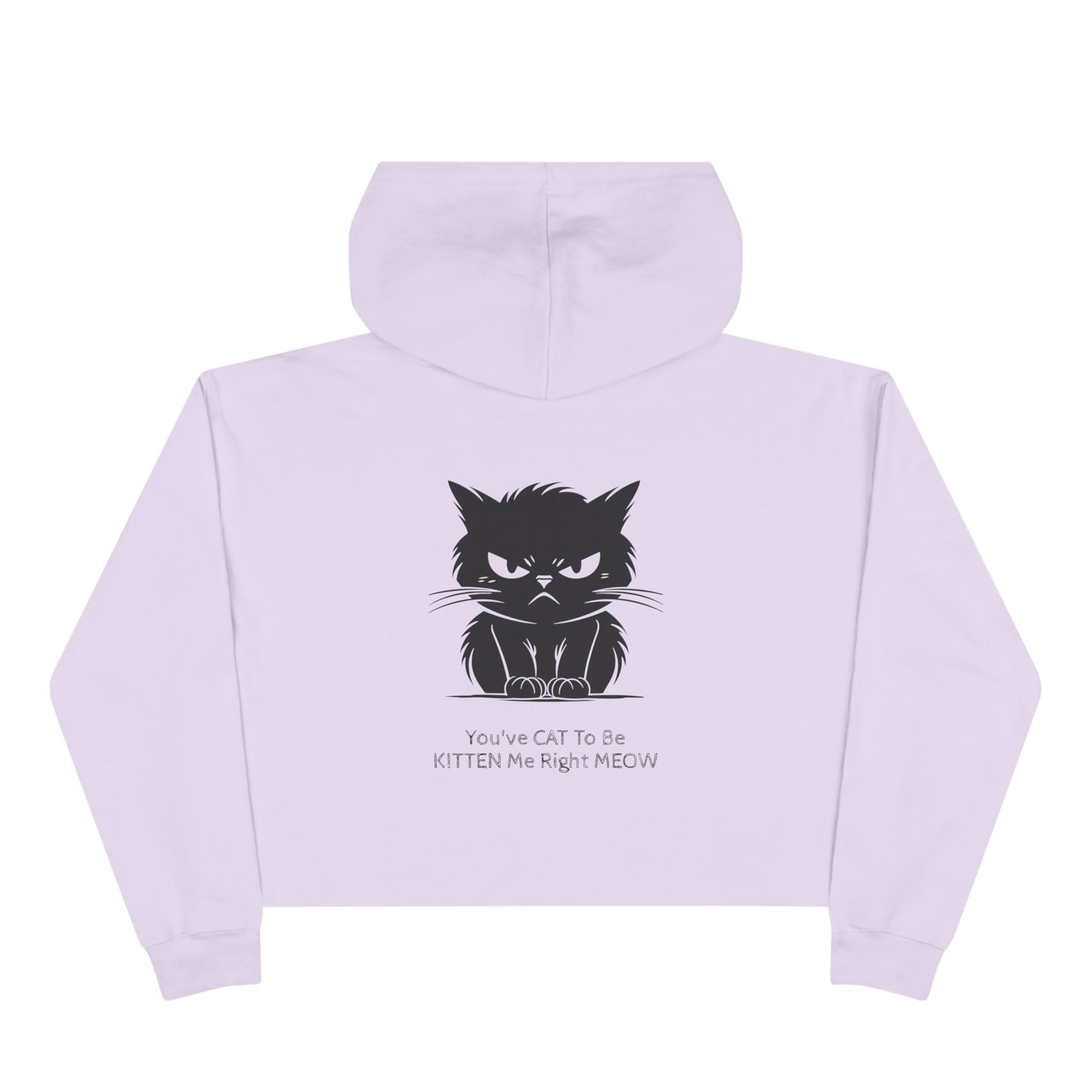 KITTEN Me Women's Crop Hoodie