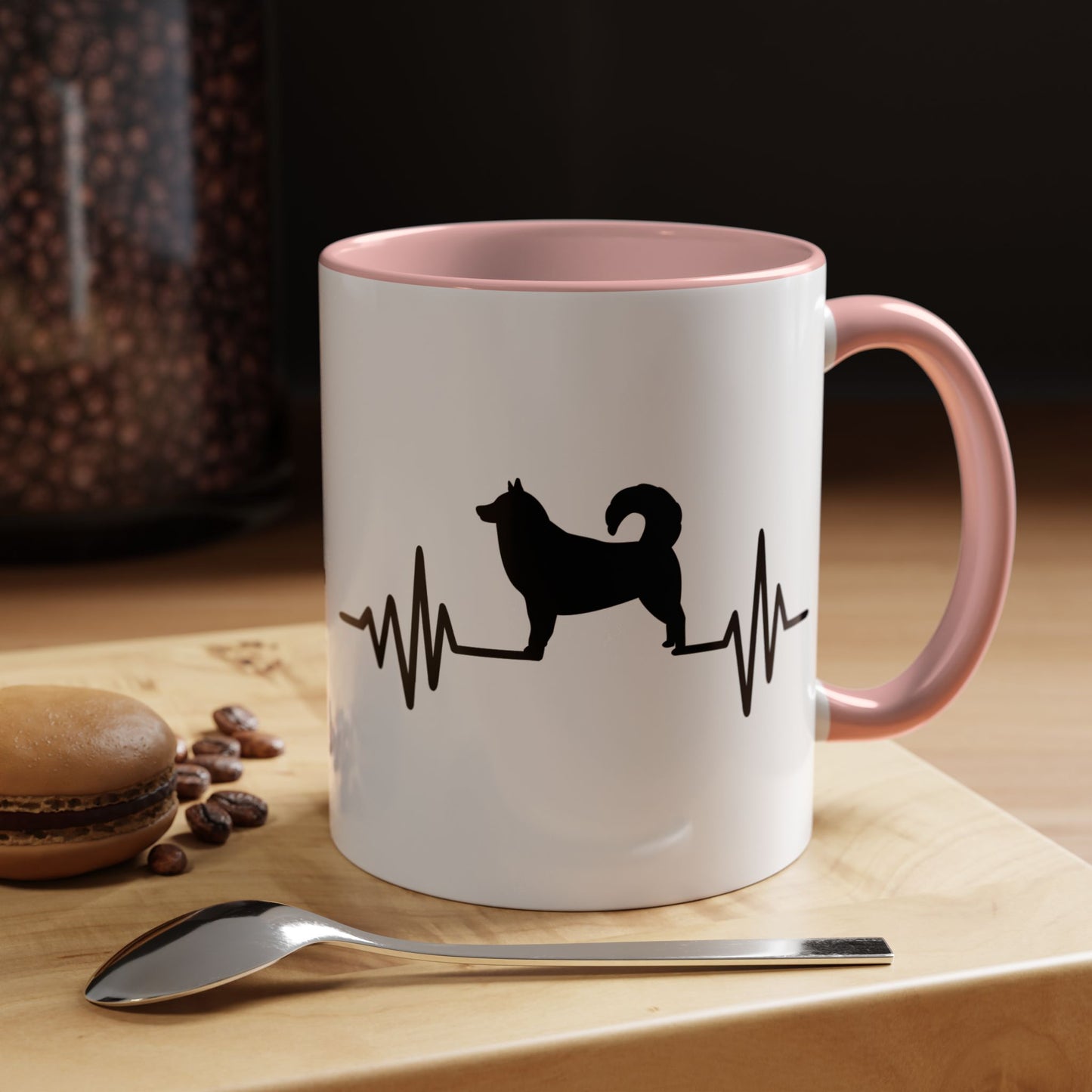 My Heart Beats For Malamutes 2-Tone Coffee Mug