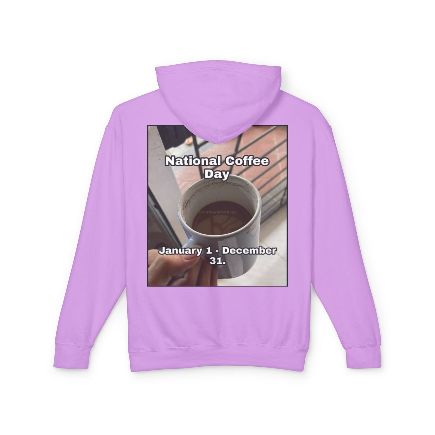 National Coffee Day Unisex Lightweight Hoodie