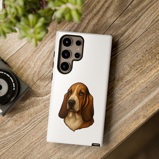 Basset Hound Head Samsung Case