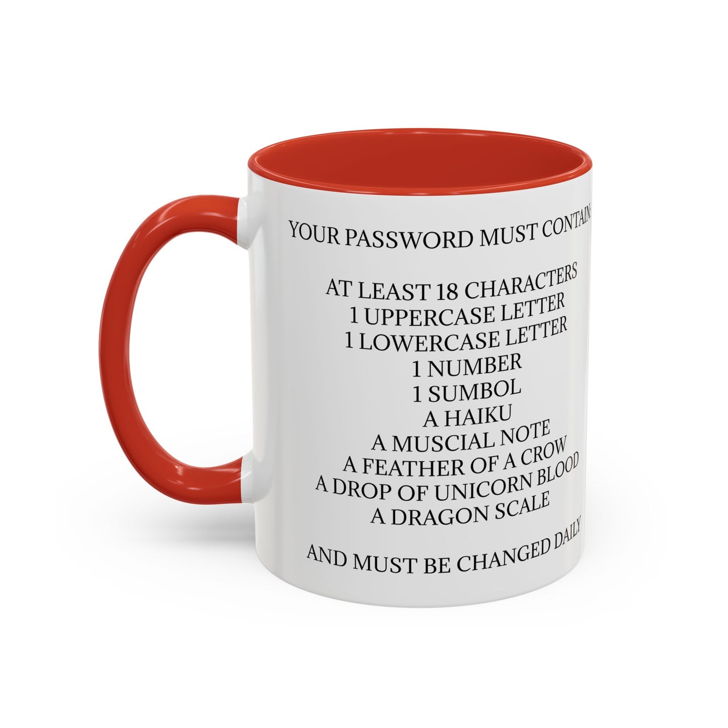 Password 2-Tone Coffee Mug