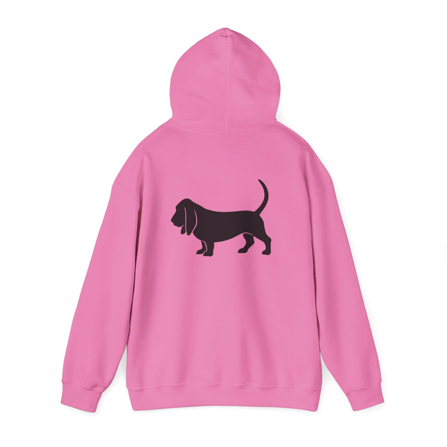 Basset Hound Silhouette Unisex Hoodie