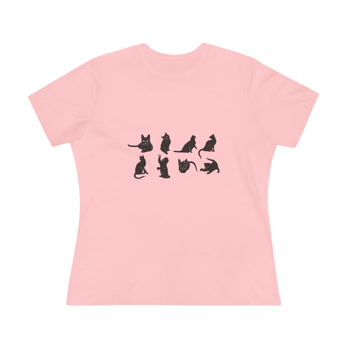 Cats Women's Short Sleeve Crewneck Tee