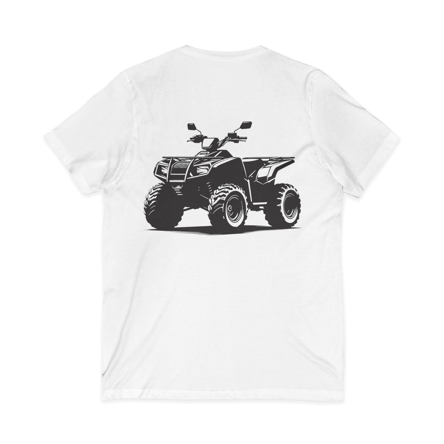 Off The Beaten Path Quad Unisex Short Sleeve V-Neck Tee