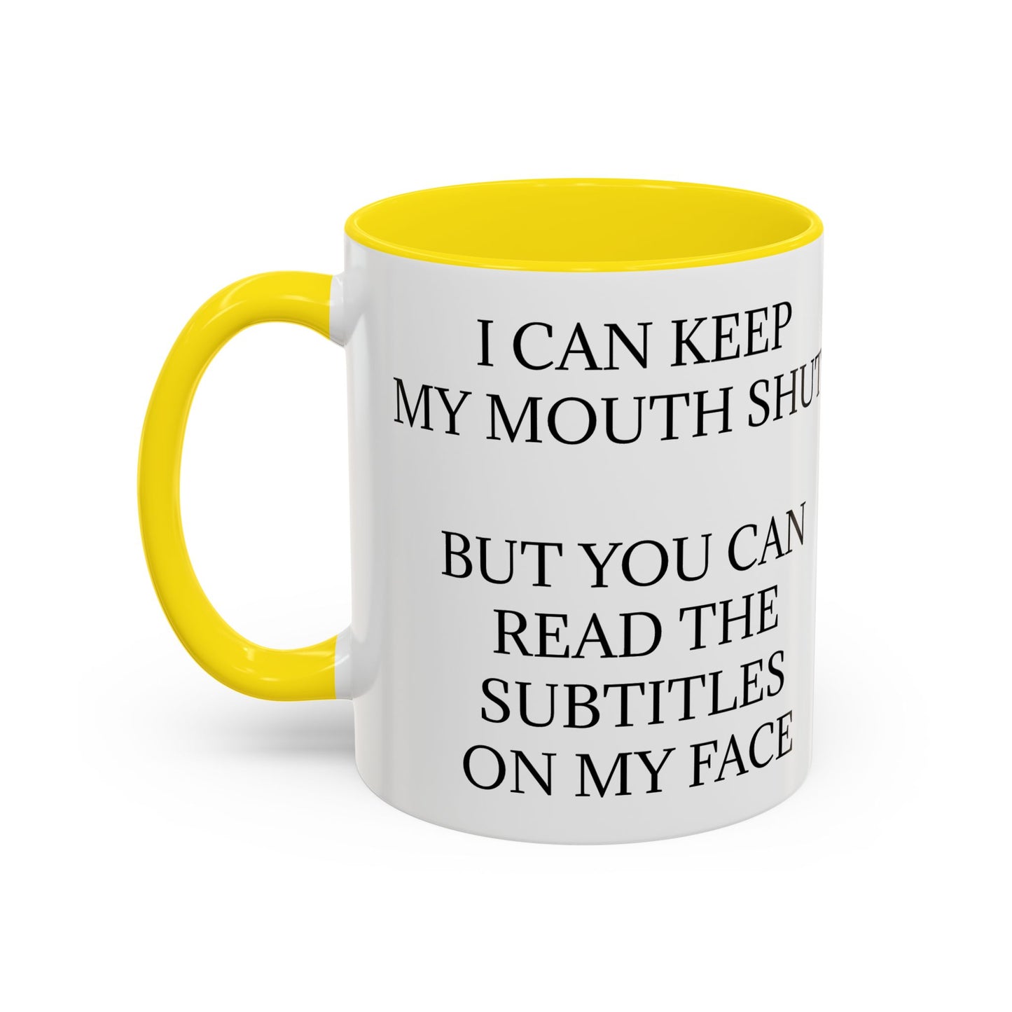 Subtitles 2-Tone Coffee Mug