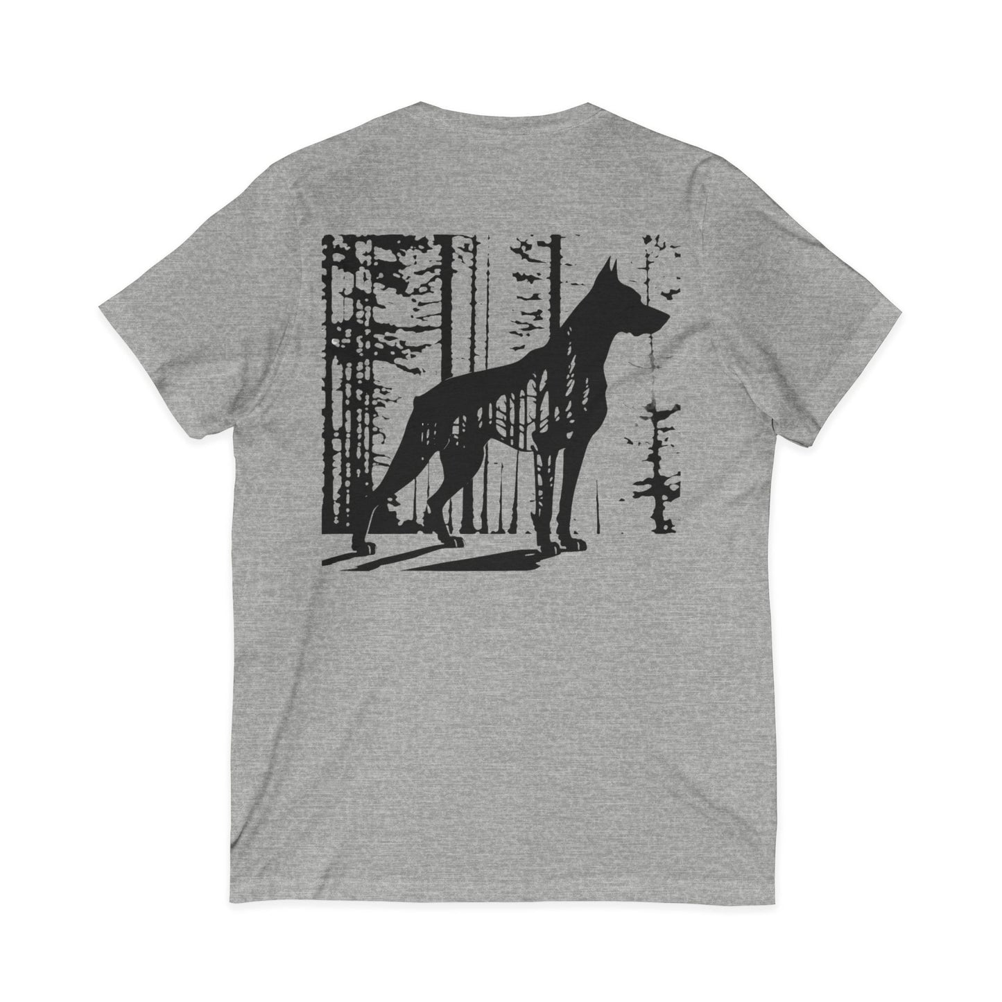 Guardian Of The Forest Unisex Short Sleeve V-Neck Tee