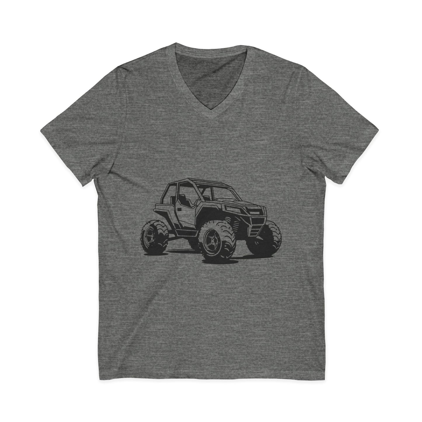 Off The Beaten Path Side By Side Unisex Short Sleeve V-Neck Tee