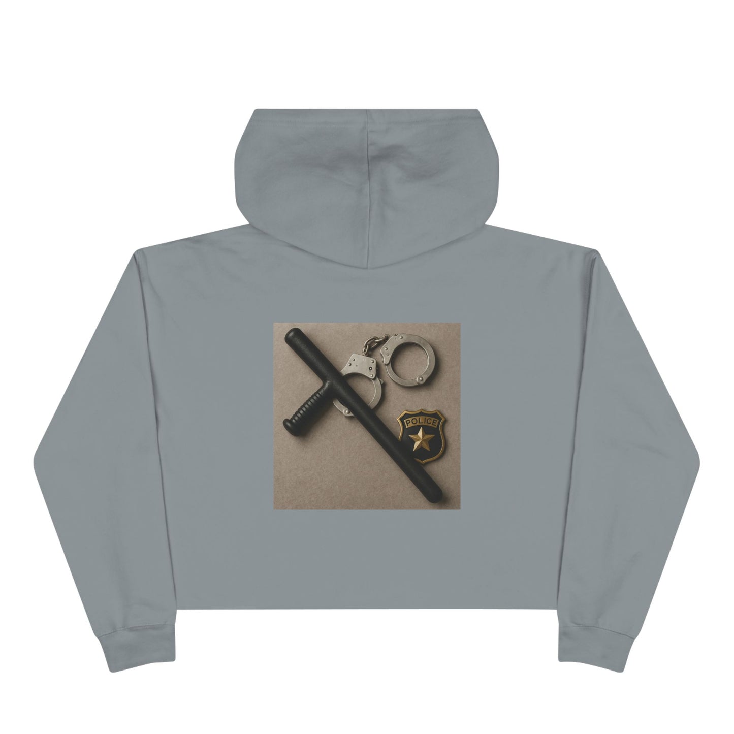 Law Enforcement Appreciation Women's Crop Hoodie