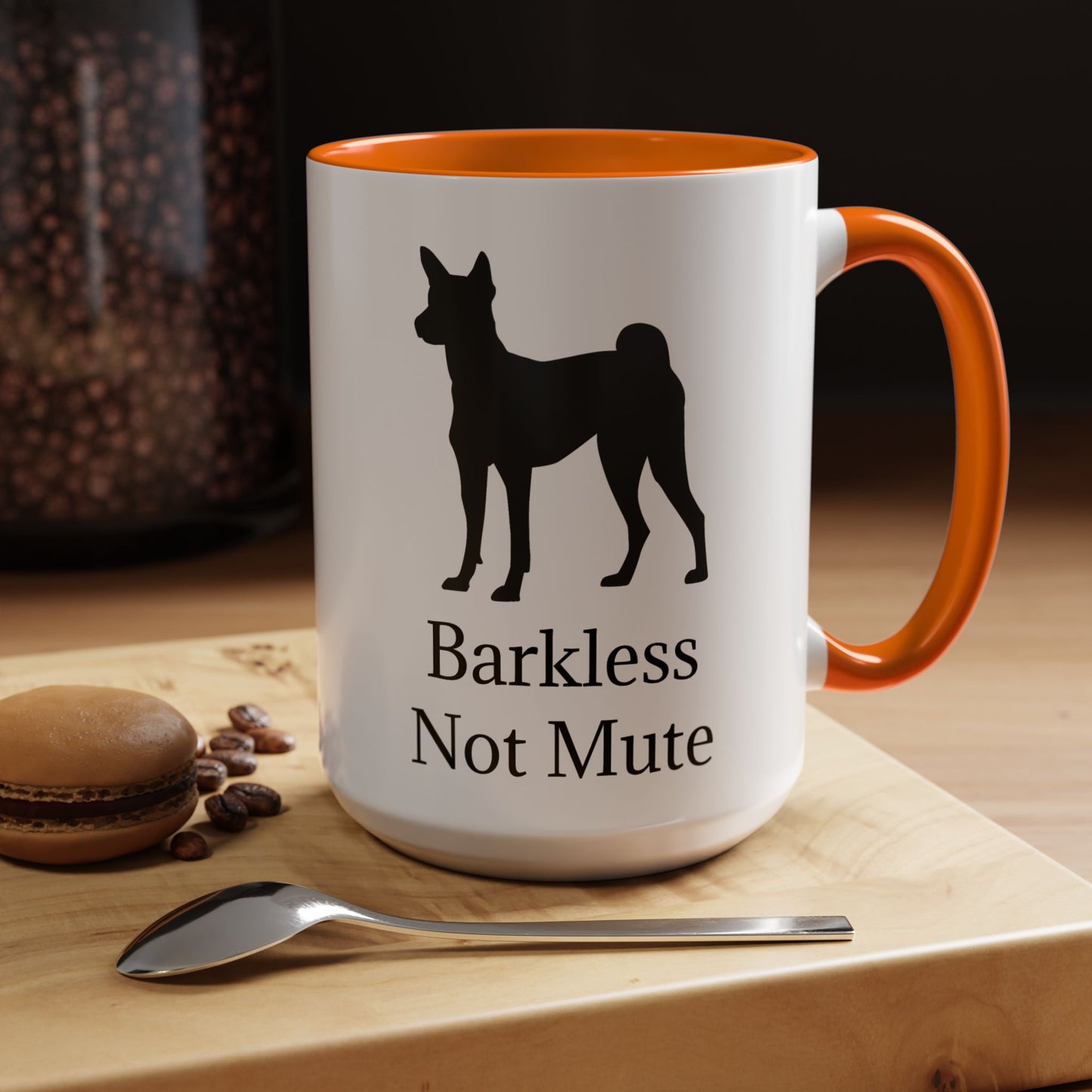 Barkless Not Mute 2-Tone Coffee Mug