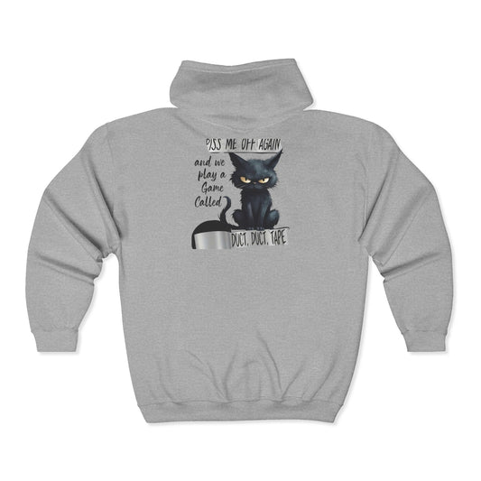 Duct, Duct, Tape Unisex Full Zip Hoodie
