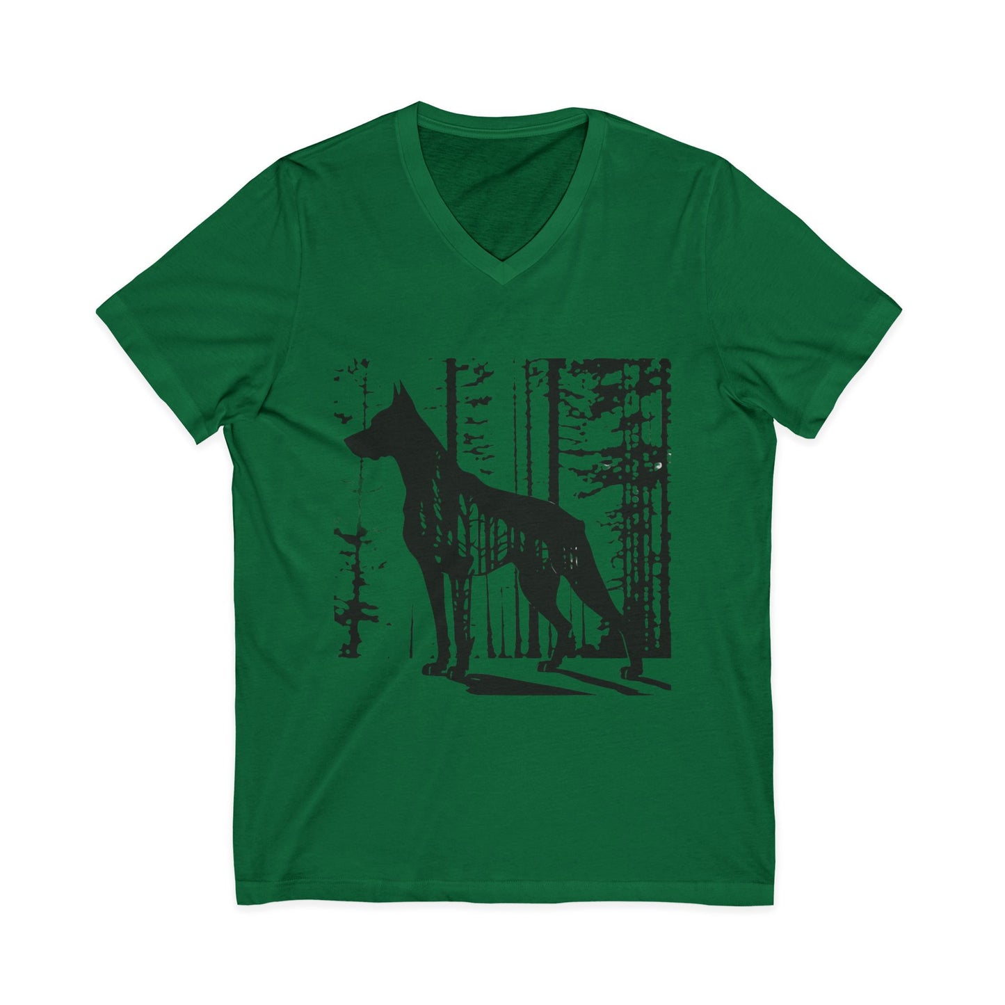Guardian Of The Forest Unisex Short Sleeve V-Neck Tee