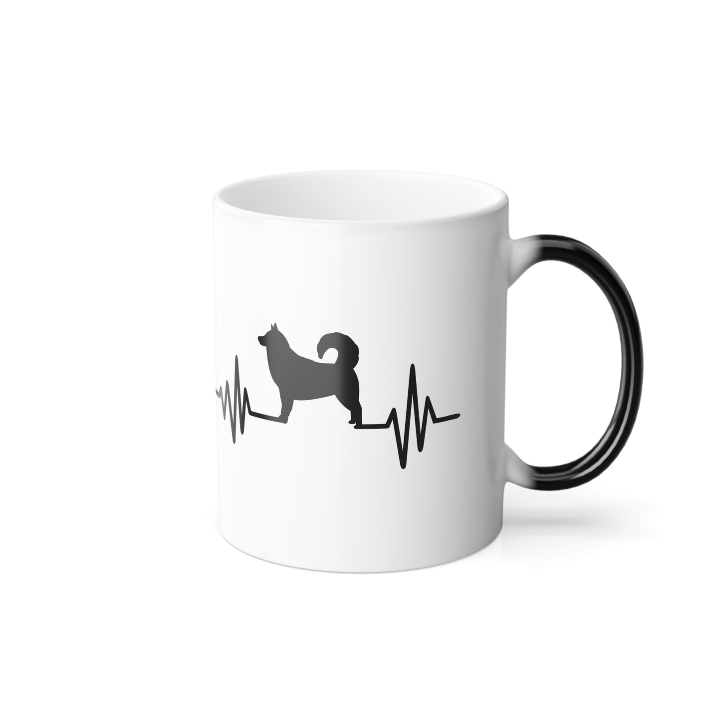 My Heart Beats For Malamutes Color Changing Mug