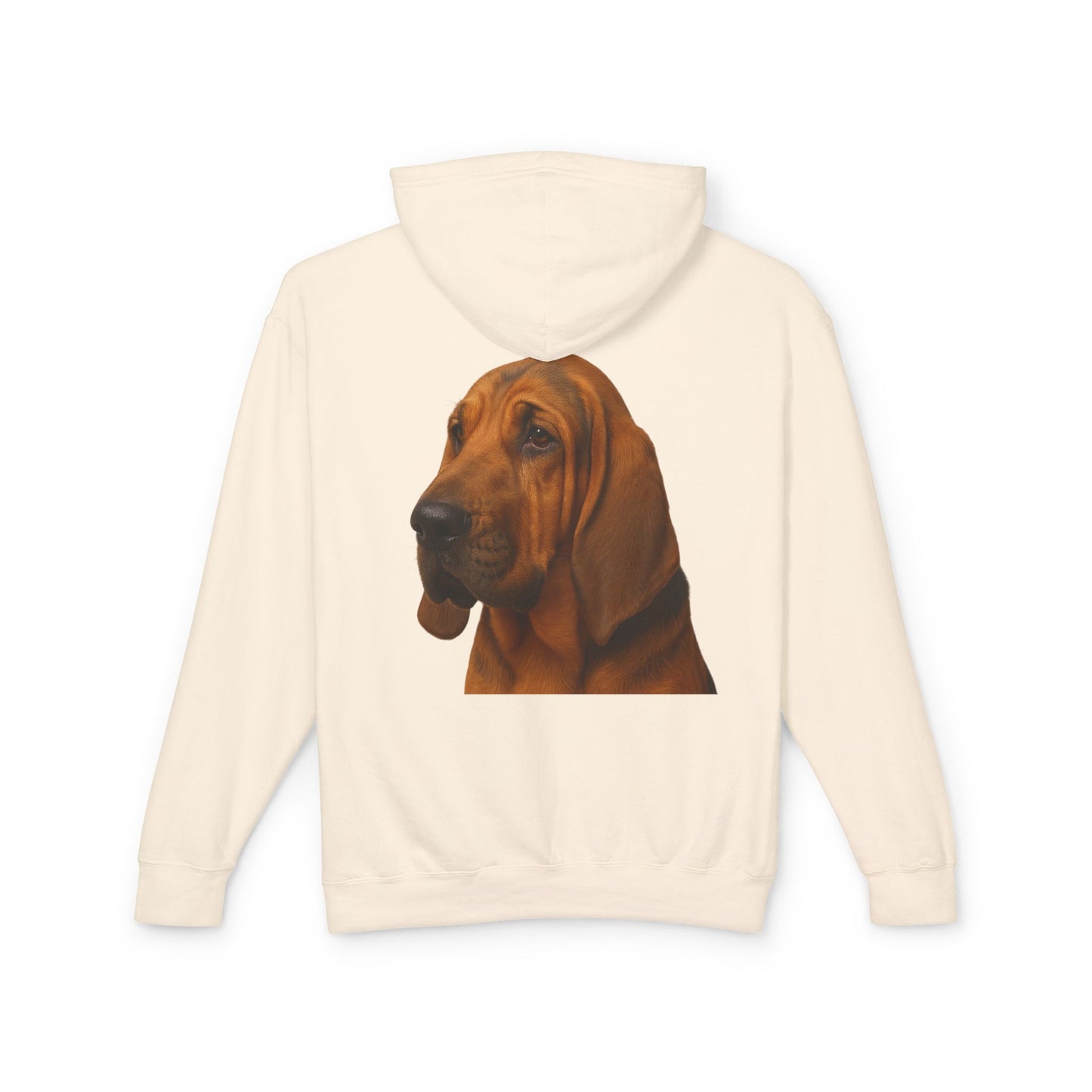 Bloodhound Head Unisex Lightweight Hoodie