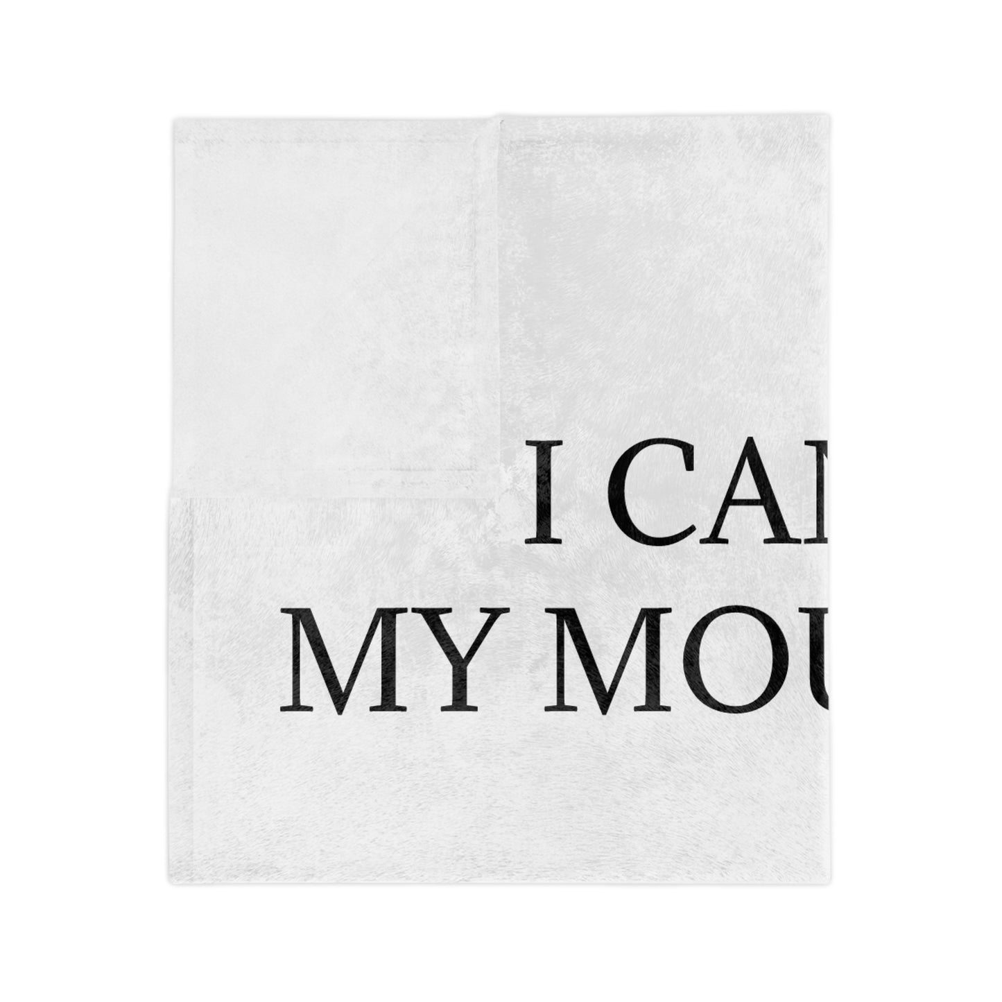 Subtitles Velveteen Microfiber Blanket