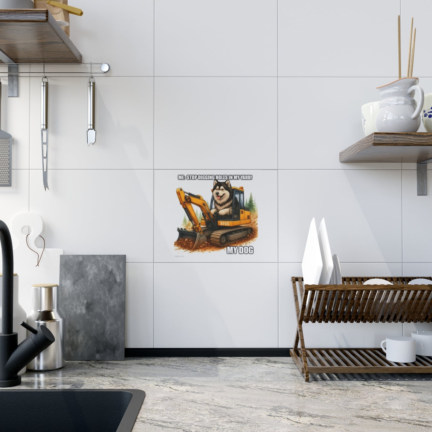 Digmaster 2000 Ceramic Photo Tile