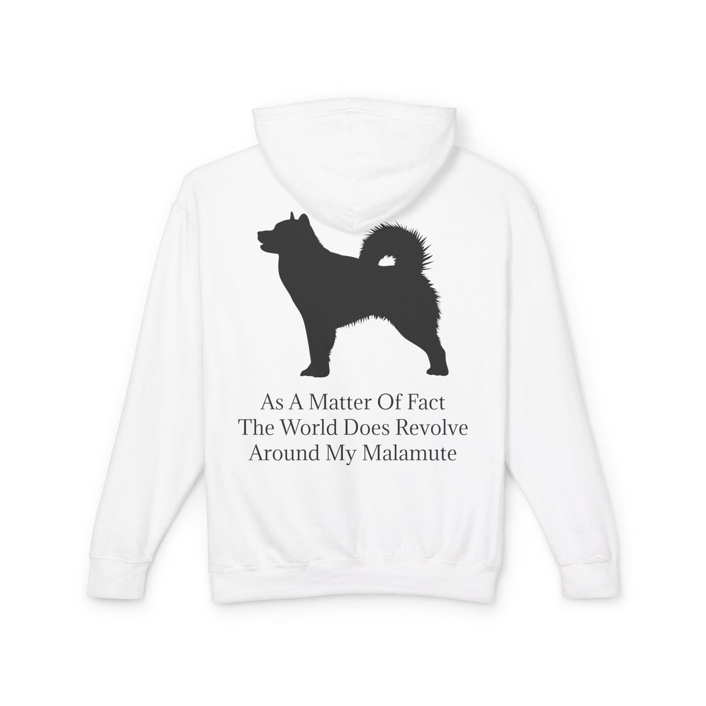 Matter Of Fact Malamute Unisex Lightweight Hoodie