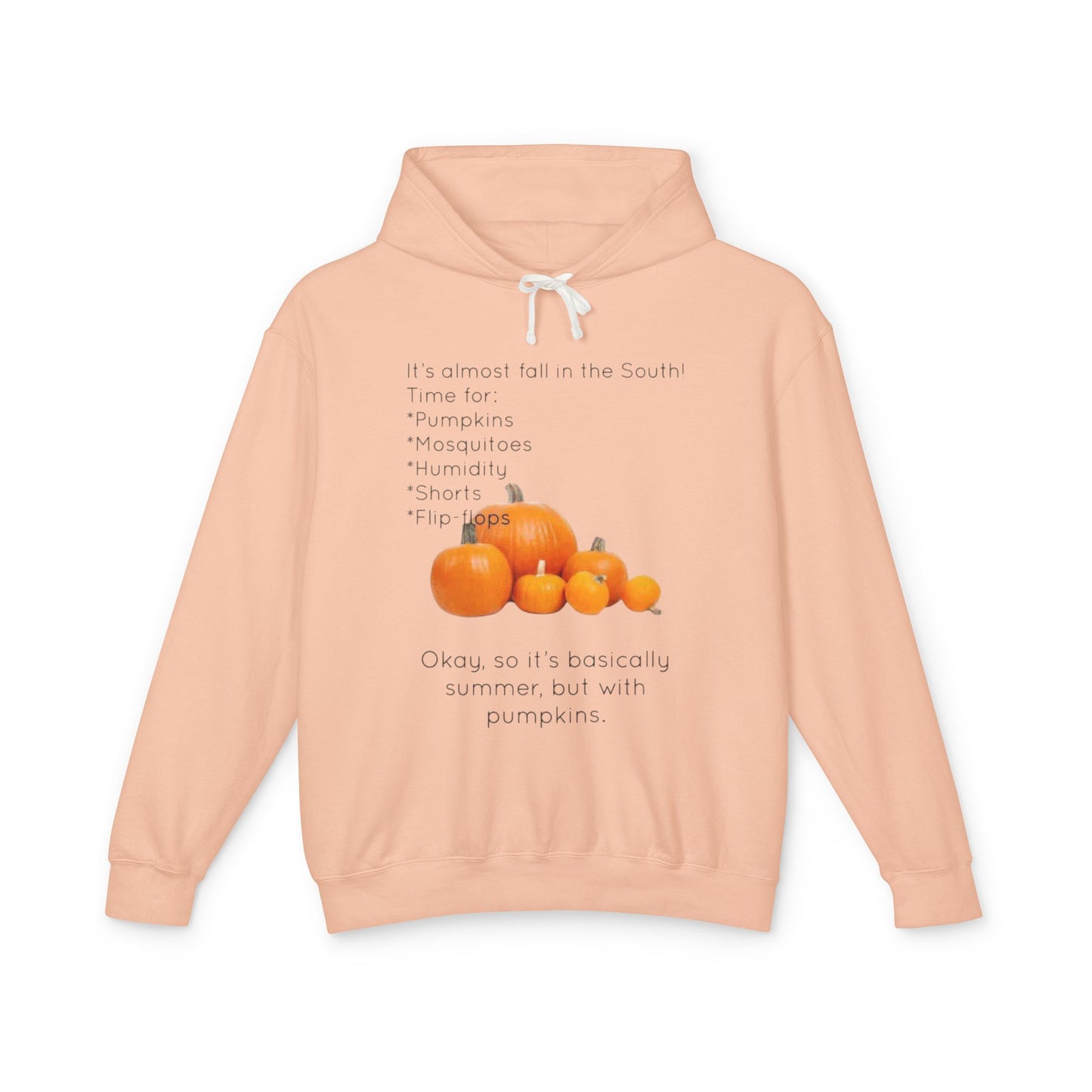 Fall In The South Unisex Lightweight Hoodie