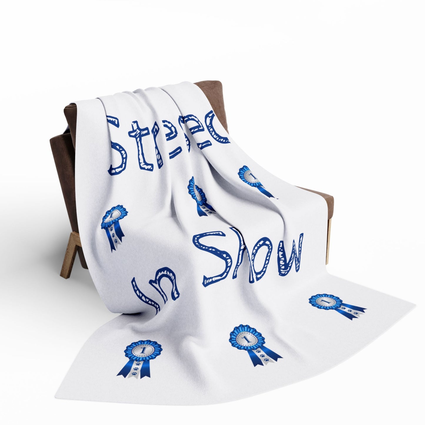 Stressed In Show Arctic Fleece Blanket