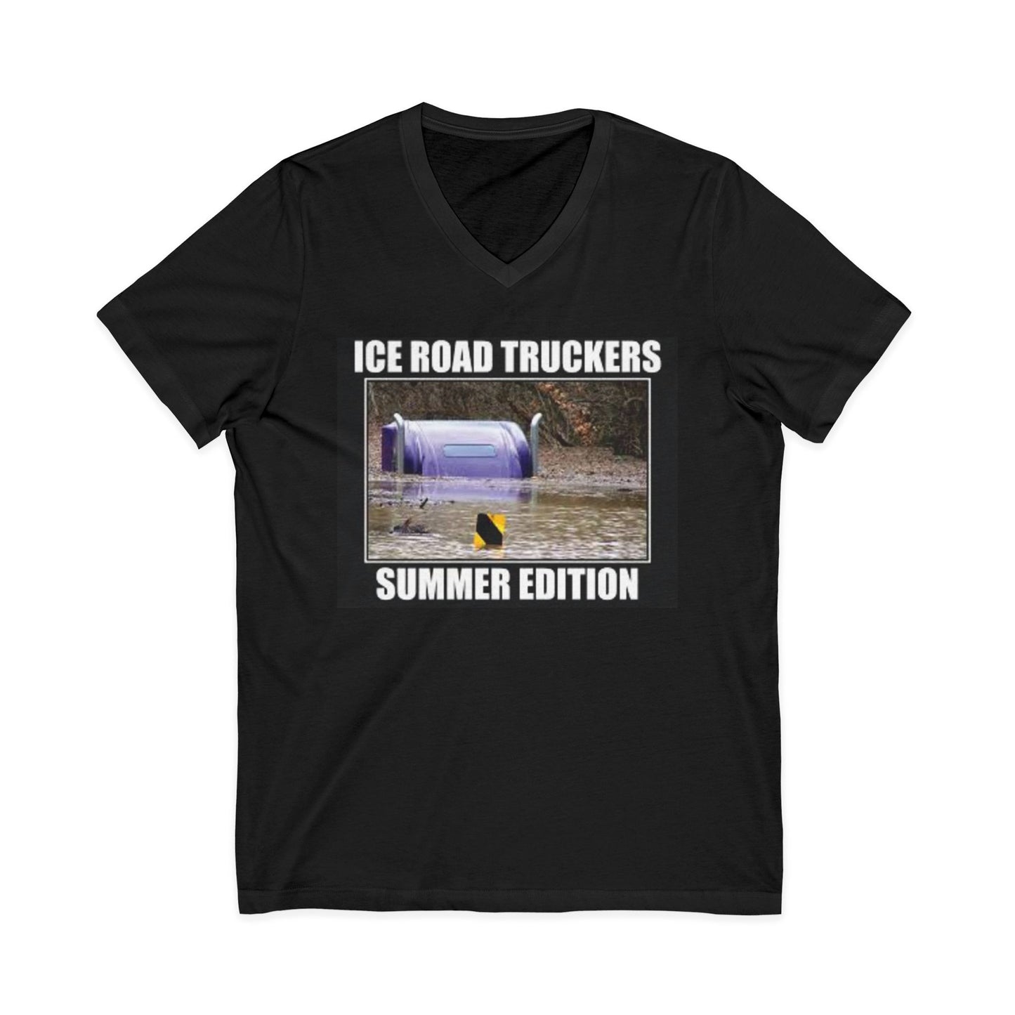 Ice Road Truckers Unisex Short Sleeve V-Neck Tee