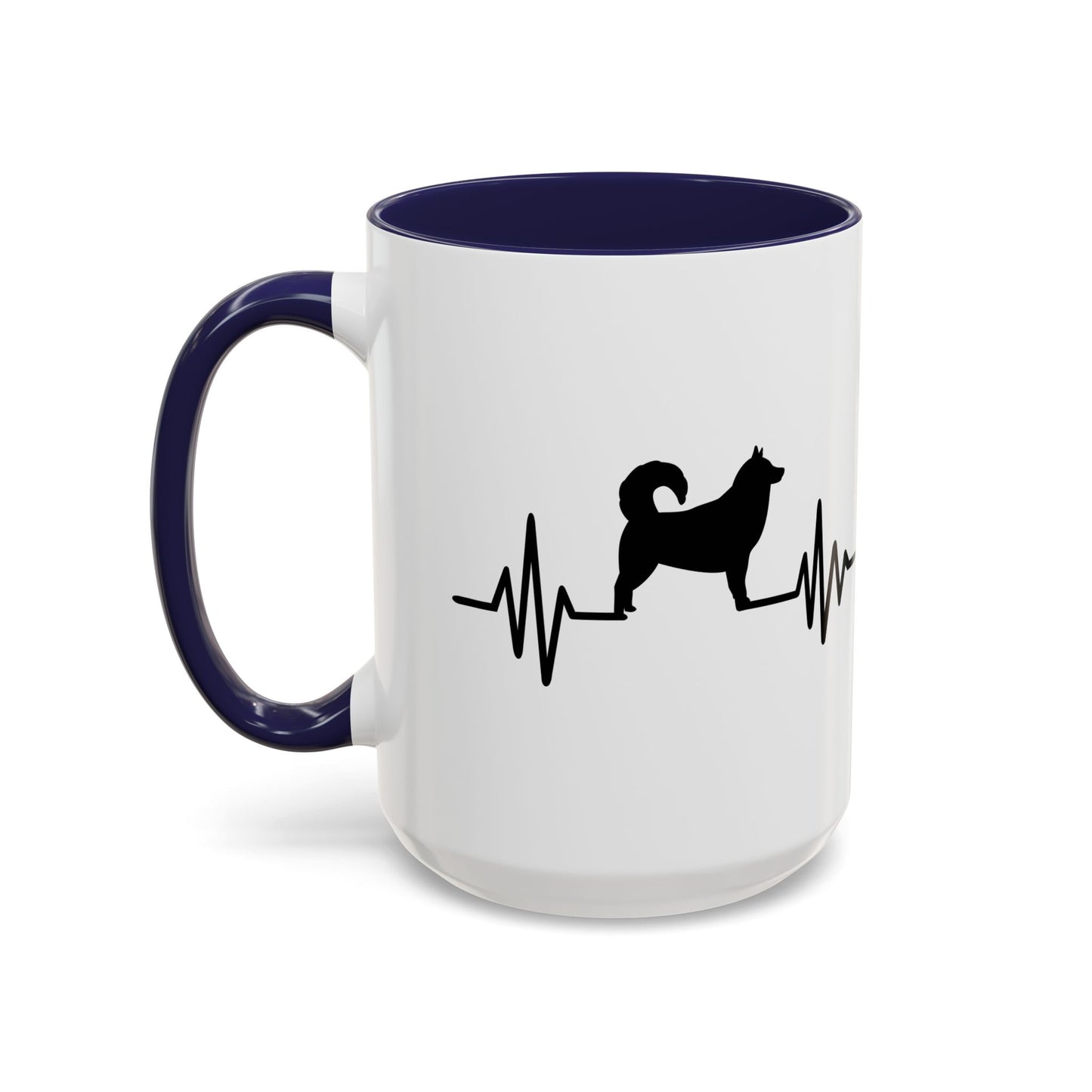 My Heart Beats For Malamutes 2-Tone Coffee Mug