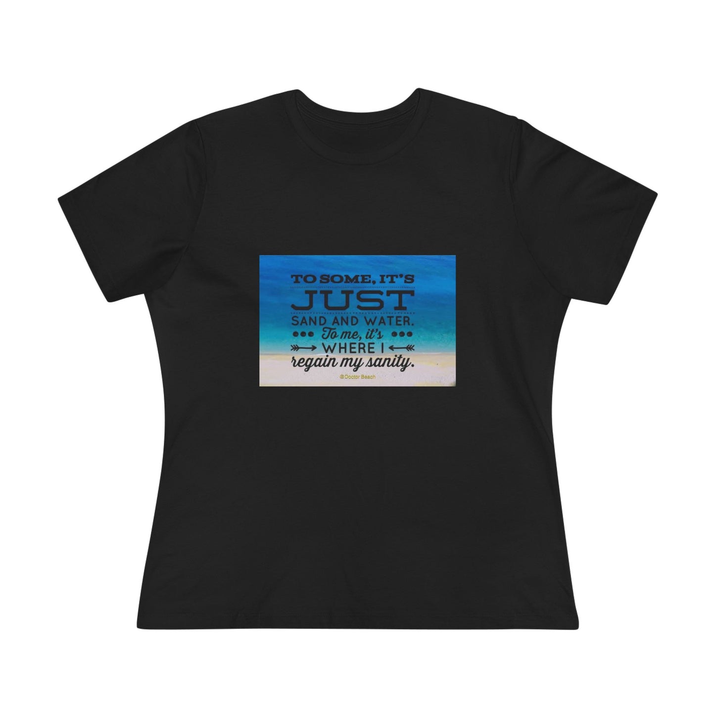 Dr. Beach Women's Short Sleeve Crewneck Tee