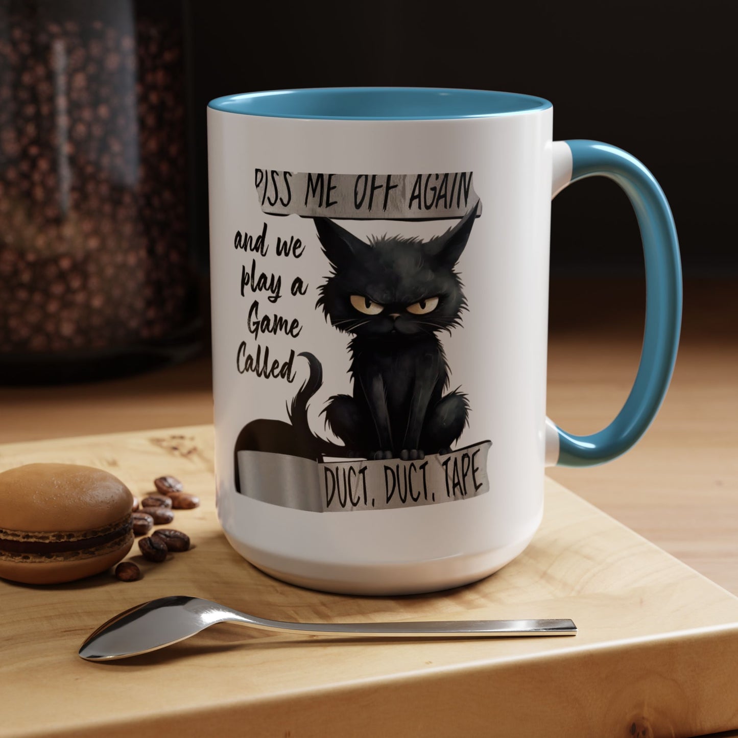 Duct, Duct, Tape 2-Tone Coffee Mug