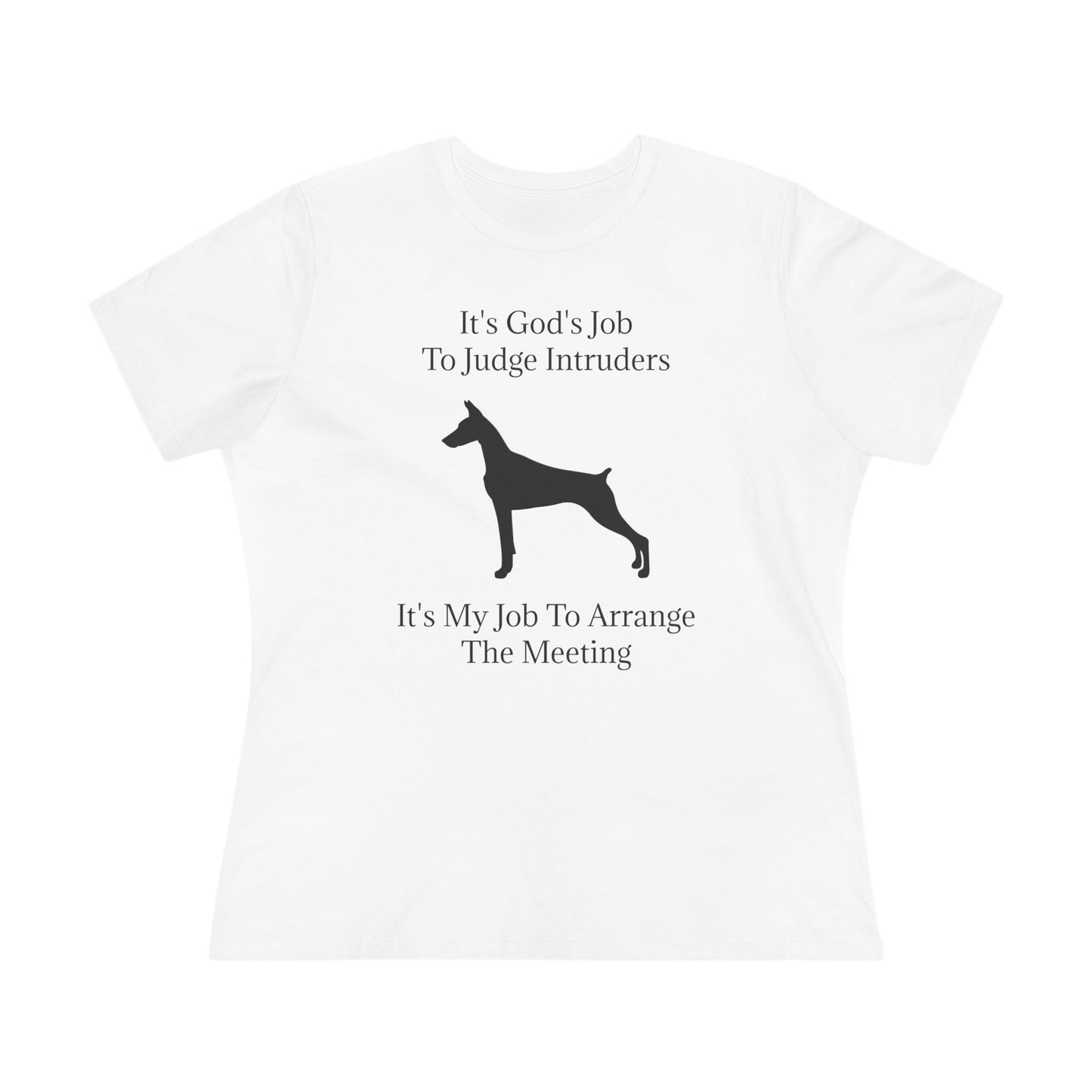 Arrange The Meeting Women's Short Sleeve Crewneck Tee
