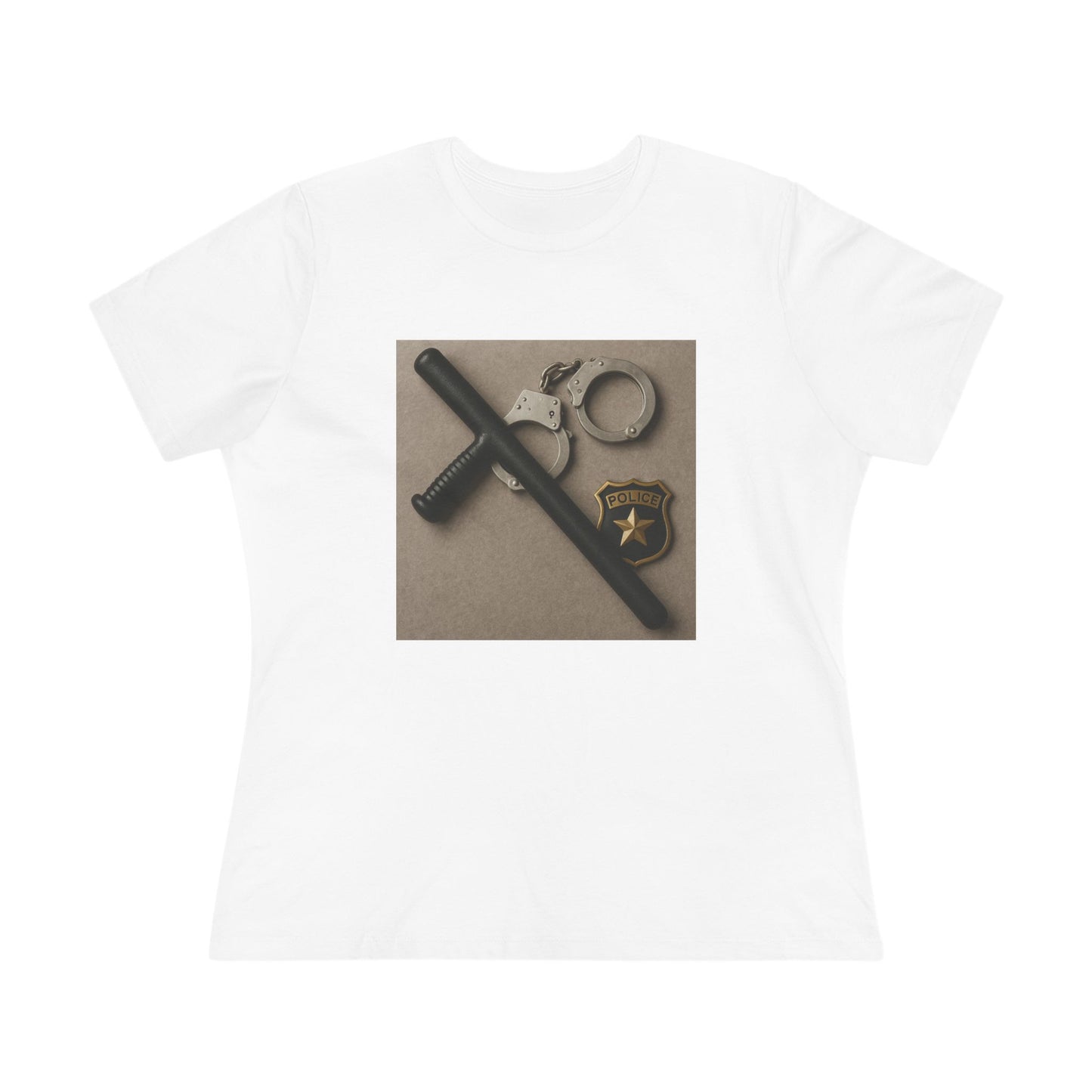 Law Enforcement Appreciation Women's Short Sleeve Crewneck Tee
