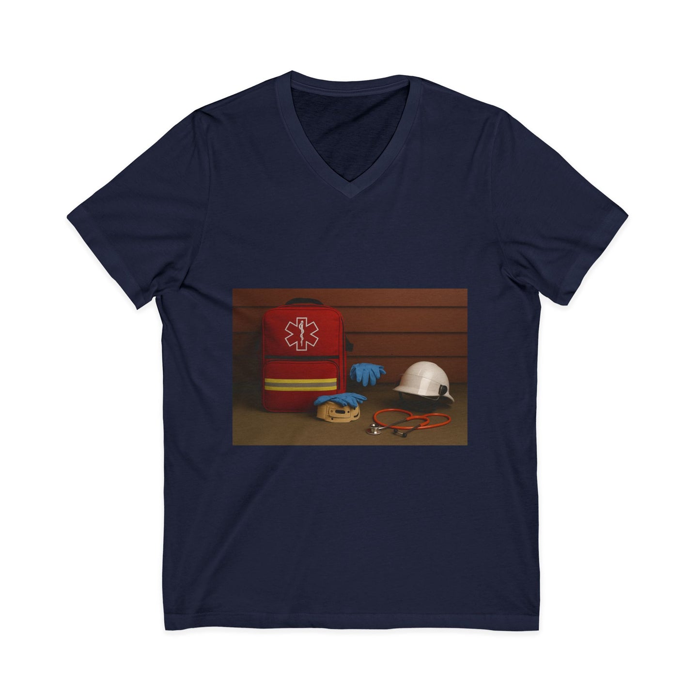 EMS Appreciation Unisex Short Sleeve V-Neck Tee