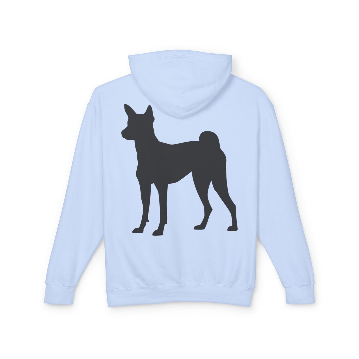 Basenji Silhouette Unisex Lightweight Hoodie