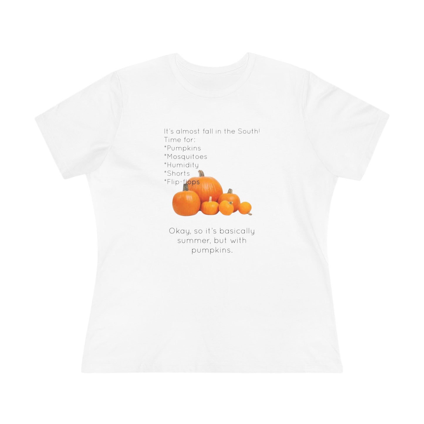 Fall In The South Women's Short Sleeve Crewneck Tee