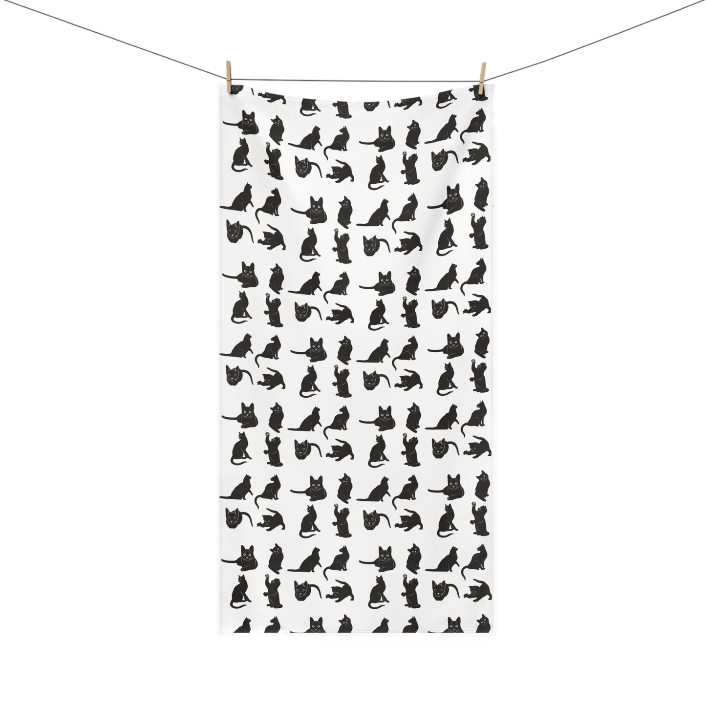 Cats Mink-Cotton Beach Towel