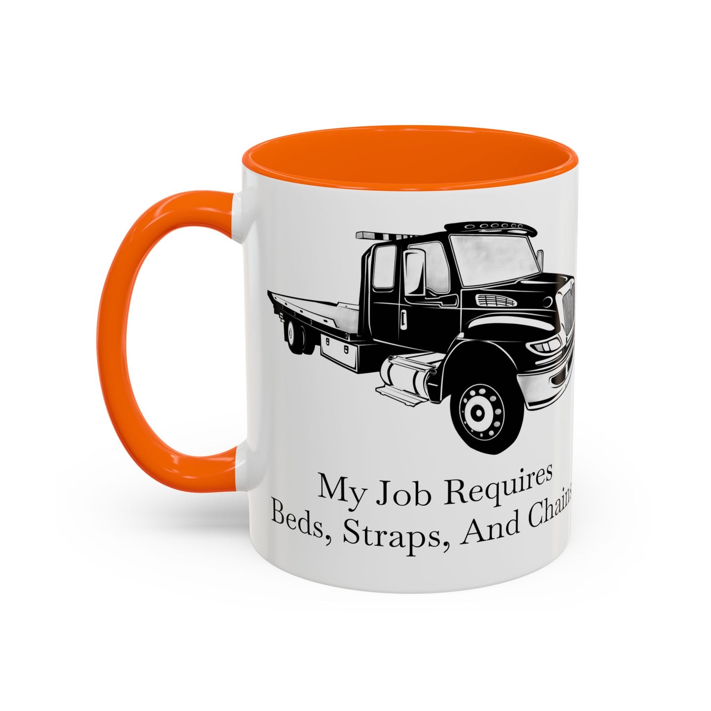 Beds, Straps, And Chains 2-Tone Coffee Mug