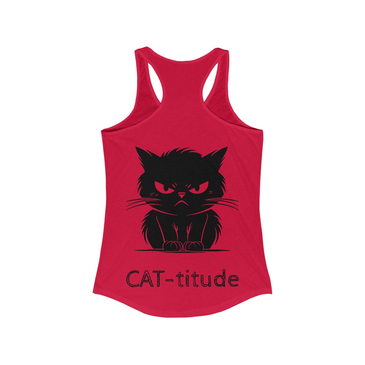 CAT-titude Women's Racerback Tank