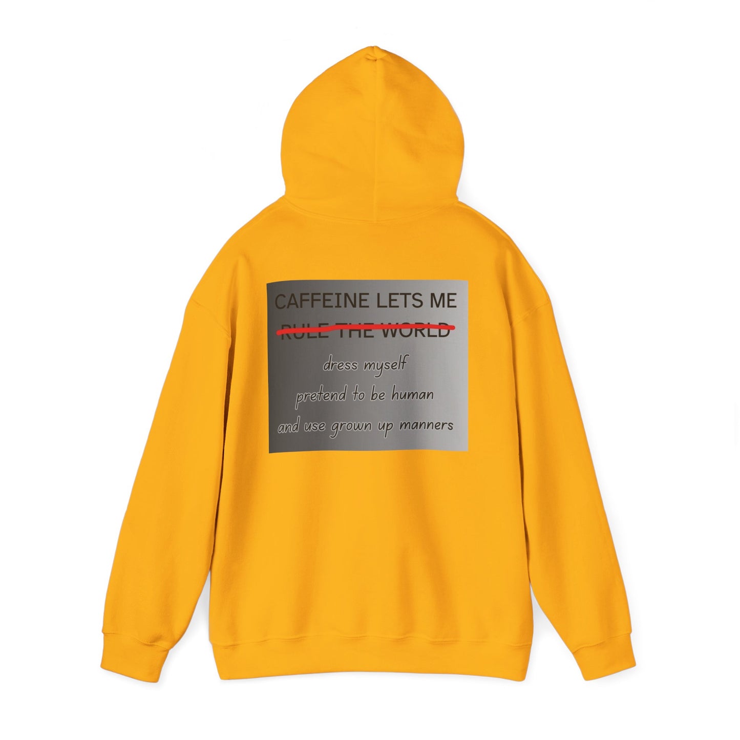 Caffeine Lets Me Unisex Hoodie