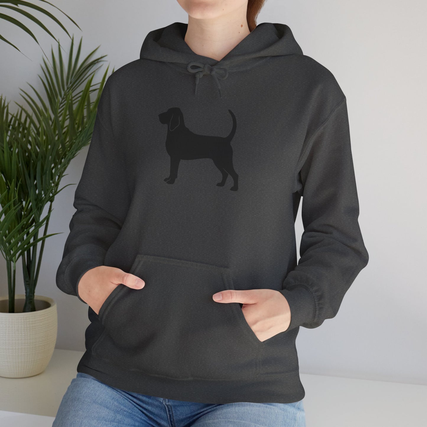 Bloodhound Silhouette Unisex Hoodie
