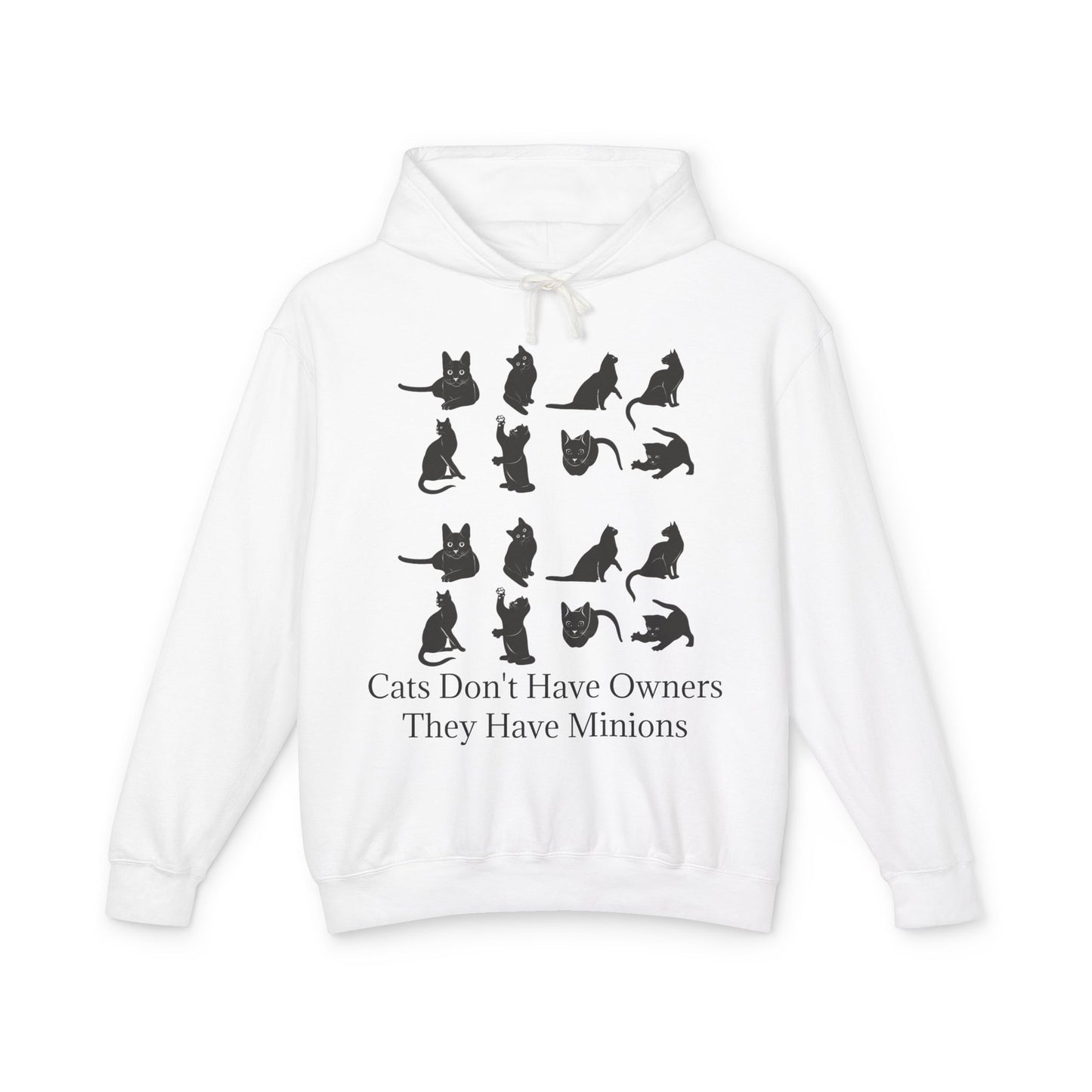 Cat Minions Unisex Lightweight Hoodie