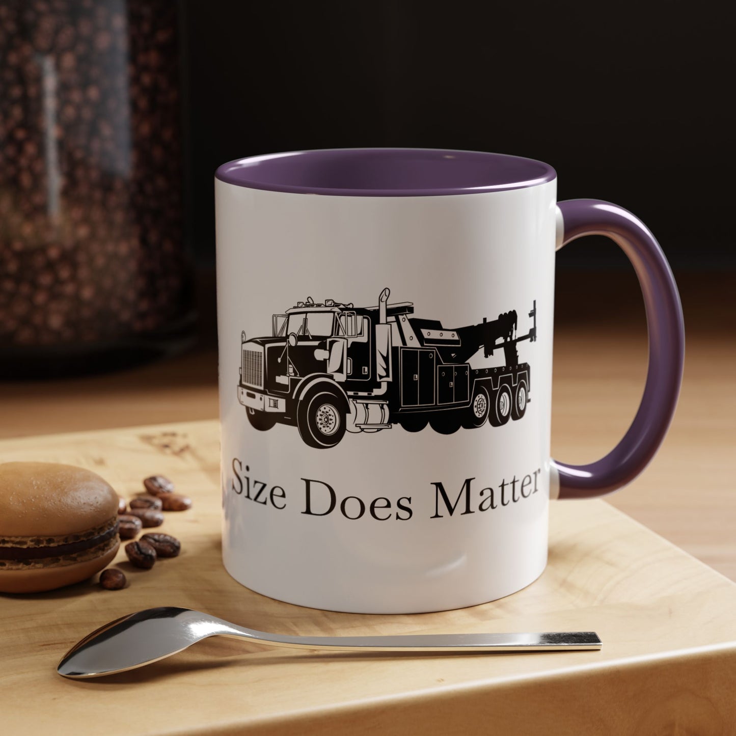 Size Does Matter 2-Tone Coffee Mug