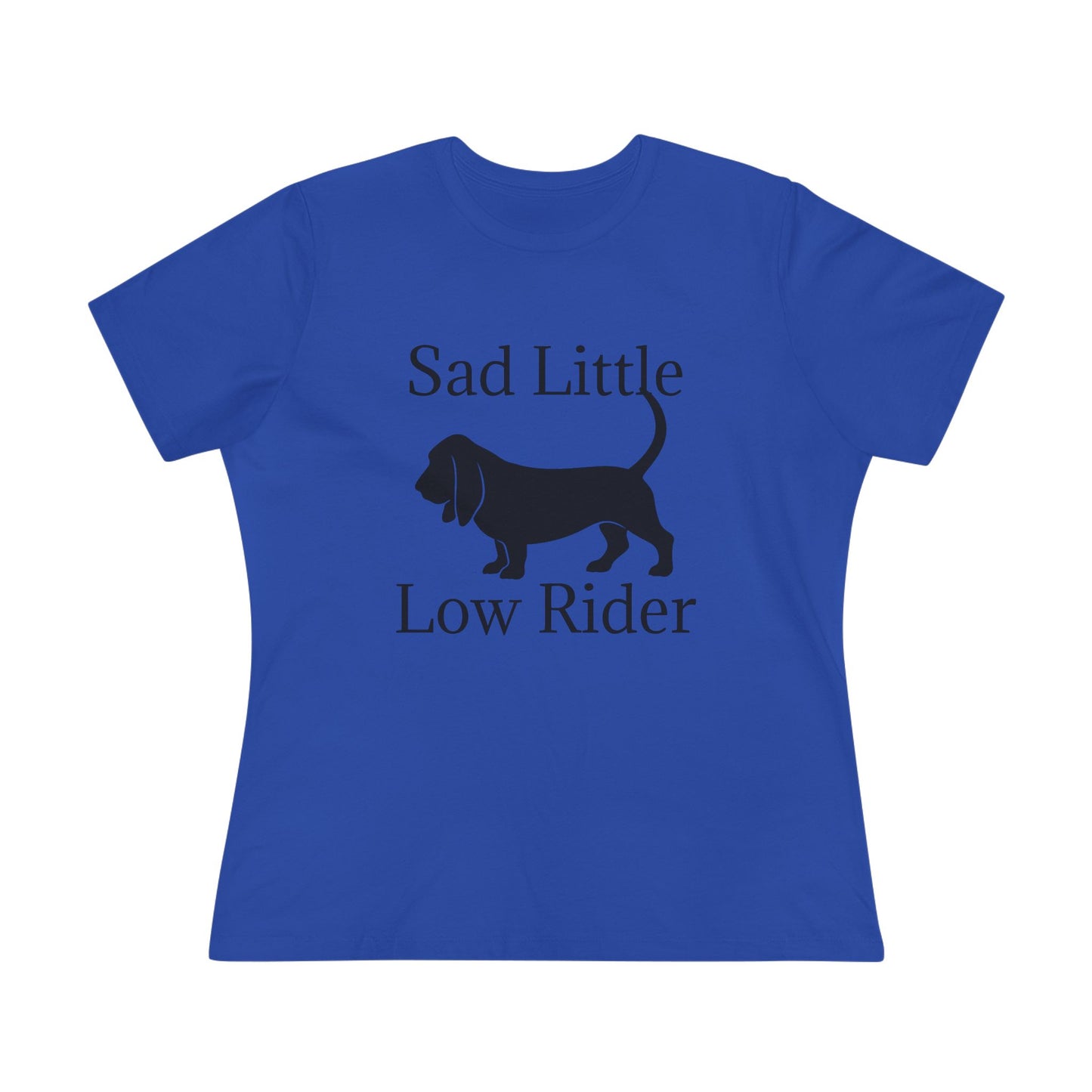 Sad Little Low Rider Women's Short Sleeve Crewneck Tee