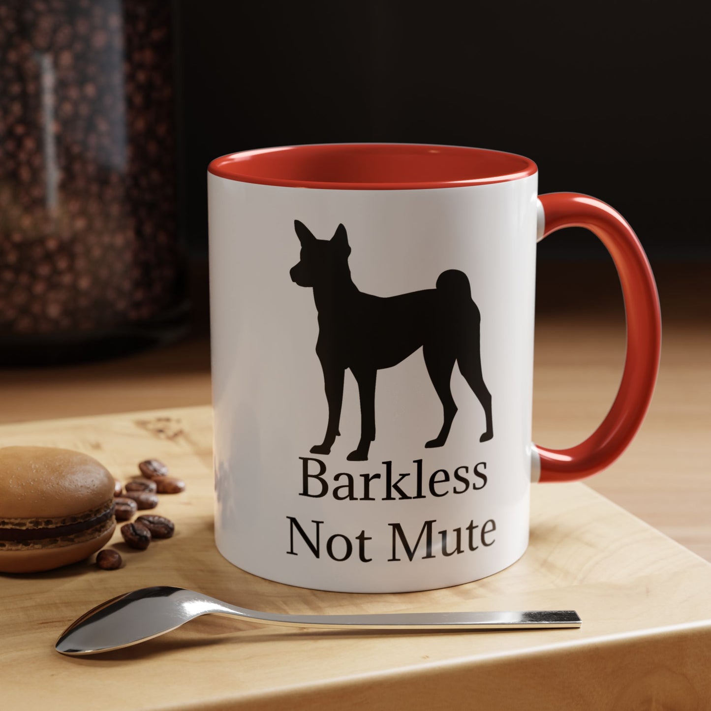 Barkless Not Mute 2-Tone Coffee Mug