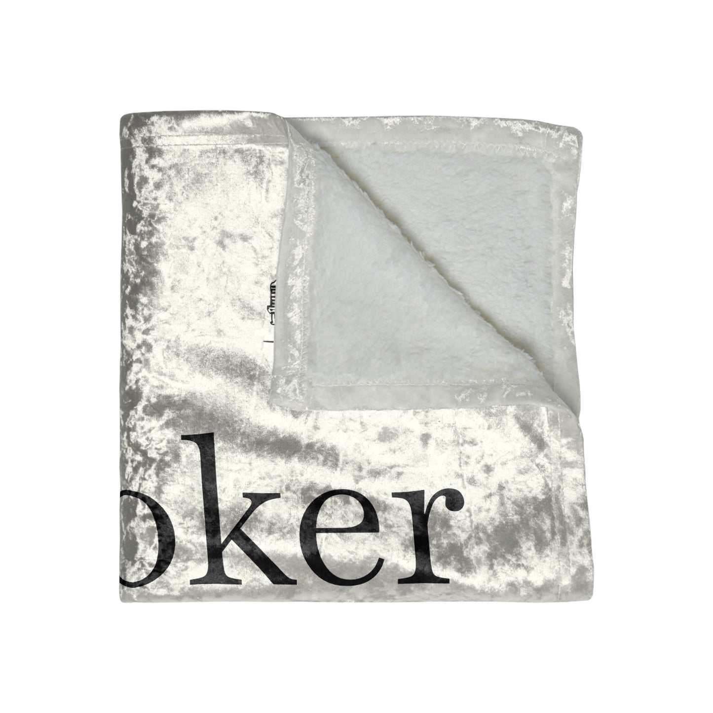 H**ker Express Wheel Lift Tow Truck Crushed Velvet Blanket