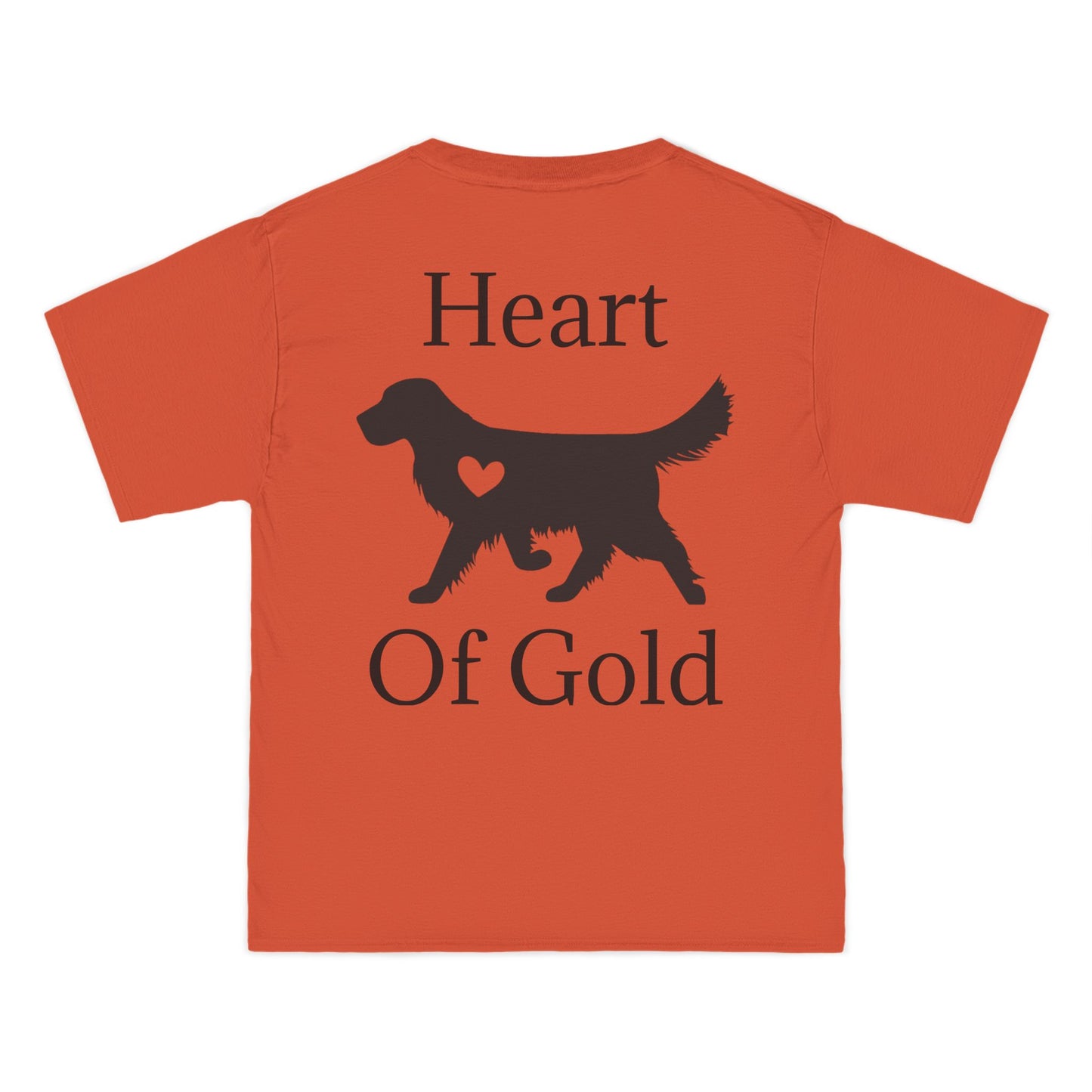 Heart Of Gold Men's Short-Sleeve Crewneck Tee