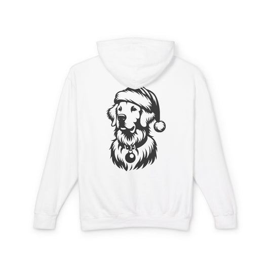 Santa Paws Golden Unisex Lightweight Hoodie