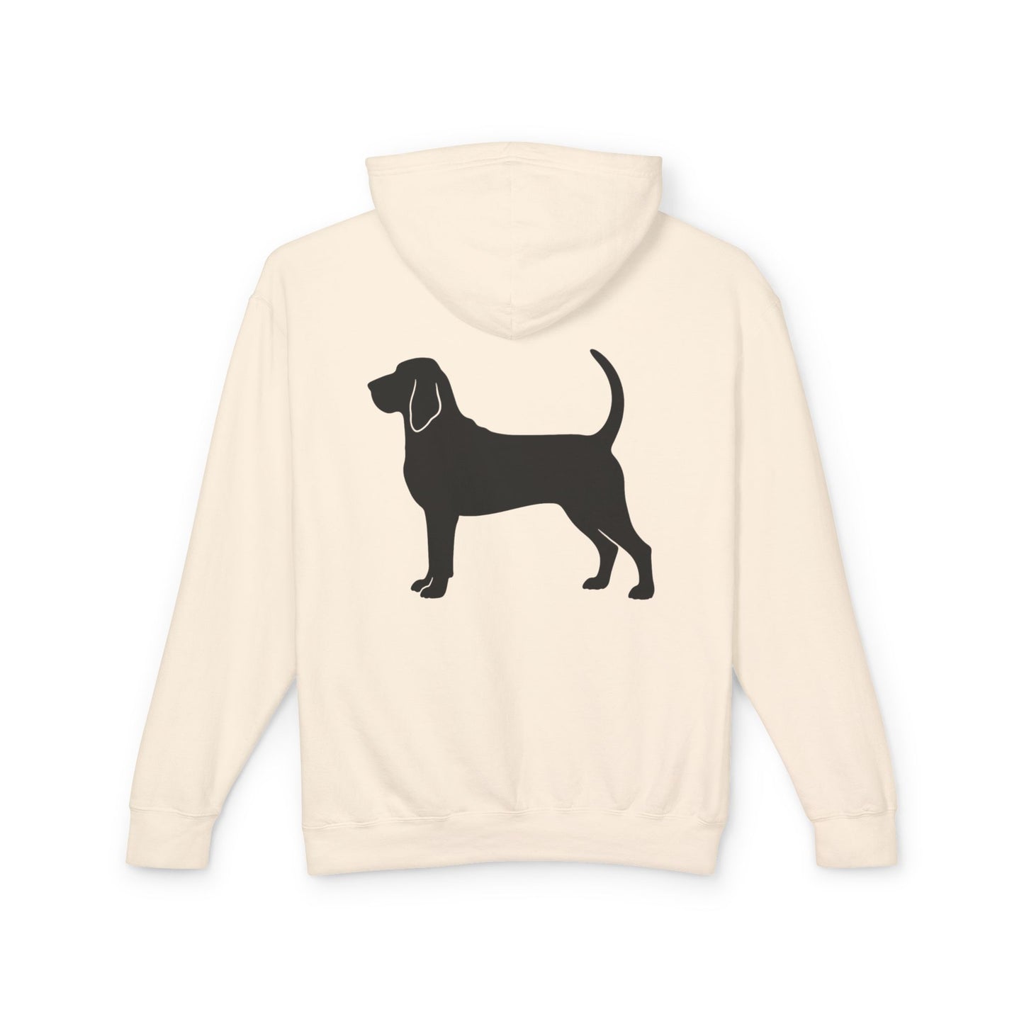 Bloodhound Silhouette Unisex Lightweight Hoodie