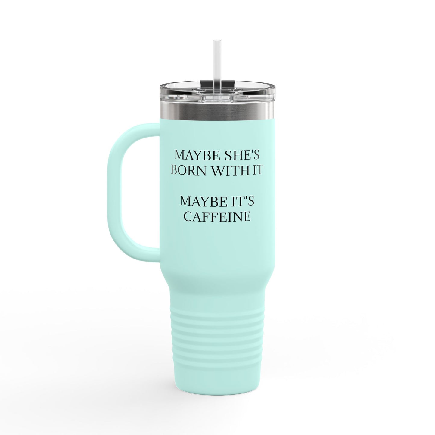 Born With It Insulated Travel Mug
